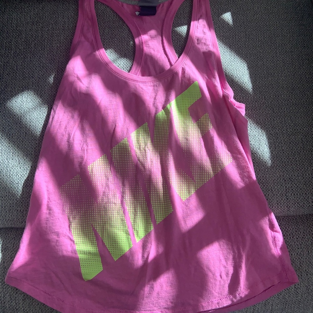 Nike racer back tank !!
